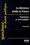 Karen Ritchi - La Demence Senile En France. Perspectives En Sante Publique.
