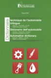 Bona Prat - Dictionnaire technique de l'automobile.