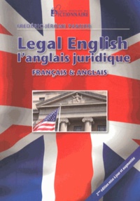 Frédéric-Jérôme Pansier - Legal English - L'anglais juridique.