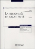 David Lefranc - La renommée en droit privé.