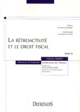 Olivier Debat - La rétroactivité et le droit fiscal.