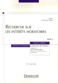 Fabrice Gréau - Recherches sur les intérêts moratoires.