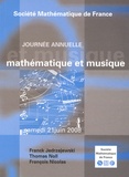 Franck Jedrzejewski et Thomas Noll - Mathématique et musique.