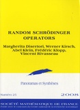 Margherita Disertori et Werner Kirsch - Panoramas et synthèses N° 25/2008 : Random Schrödinger Operators.