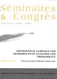 Piotr Graczyk et Wilfredo Urbina - Orthogonal families and semigroups in analysis and probability.