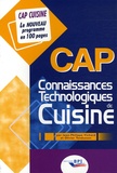 Jean-Philippe Vichard et Olivier Tondusson - CAP Connaissances Technologiques de Cuisine.