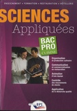 Brigitte Rougier et Christian Mairey - Sciences Appliquées - Bac Pro Cuisine.