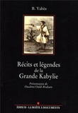B. Yabes - Récits et légendes de la Grande Kabylie.