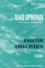 Sylvie Hancil et Claude Rivière - Anglophonia N° 14/2003 : English Linguistics.