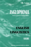 Claude Boisson et Pierre-J-L Arnaud - Anglophonia N° 18/2005 : English Linguistics.