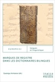Gueorgui Armianov - Marques de registre dans les dictionnaires bilingues.