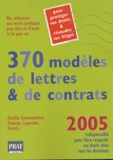 Agnès Chambraud - 370 modèles de lettres et de contrats.