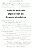 Alain Viaut - Variable territoriale et promotion des langues minoritaires.