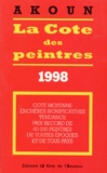 Jacky-Armand Akoun - La cote des peintres - Edition 1998.