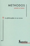 Jean Bollack et Myles Burnyeat - Methodos N° 1 / 2001 : La philosophie et ses textes.