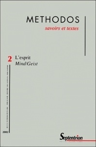Luca Bianchi et Laurent Clauzade - Methodos N° 2 / 2002 : L'esprit Mind/Geist.