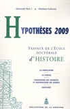 Pauline Schmitt Pantel - Hypothèses 2009 - Travaux de l'Ecole doctorale d'histoire de l'université Paris I Panthéon-Sorbonne.