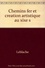  Leblache - Chemins de fer et création artistique au XIXe siècle - Étude de l'influence de la naissance du chemin de fer sur la vie artistique au milieu du XIXe siècle....