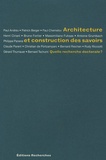Eric Lengereau - Architecture et construction des savoirs - Quelle recherche doctorale ?.