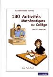  IREM Paris-Nord - 130 activités mathématiques au collège (dont 1/3 niveau CM).