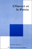 Louis Roux - L'Ouvert Et Le Precis. Douze Etudes De Grammaires Et De Linguistiques Anglaises.