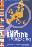Jean-Paul Villié et Sophie Bugeau - Le local dans une Europe à 25 - Associations et collectivités locales face aux enjeux de l'élargissement.