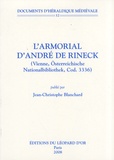 Jean-Christophe Blanchard - L'armorial d'André de Rineck - (Vienne, Österreichische Nationalbibliothek, Cod. 3336).