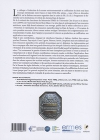 Production de la norme environnementale et codification du droit rural entre France et Italie (XVIIe-XXe siècles)