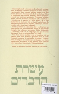 Deux traités de mystique juive. Le traité du puits ; Le guide du détachement