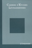 Gilles Hanus - Cahiers d'Etudes Lévinassiennes N° 10 : L'Université.