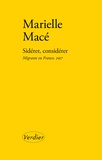 Marielle Macé - Sidérer, considérer - Migrants en France, 2017.