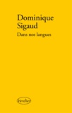Dominique Sigaud - Dans nos langues.