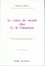 Christiane D'haussy - Etudes anglaises 77 : la vision du monde chez G-K Chesterton.