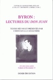 Cassagnère christian La - Byron : lectures du Don Juan.