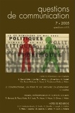 Jacques Walter - Questions de communication N° 7/2005 : Espaces politiques au féminin.
