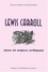 Michel Morel - Lewis Carroll. Jeux Et Enjeux Critiques.