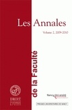 Denis Tallon - Les Annales de la faculté de droit, sciences économiques et gestion de Nancy - Volume 2, 2009-2010.