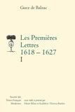 De balzac jean-louis Guez - Les Premières Lettres - I.