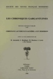 Christiane Lauvergnat-Gagnière et Guy Demerson - Les chroniques gargantuines.