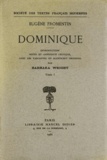 Eugène Fromentin - Dominique - Tome I.