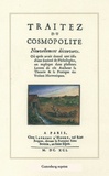 Laurent d' Houry - Traitez du cosmopolite - Nouvellement découverts.
