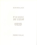 Jean Bollack - Pierre de coeur - Un poème inédit de Paul Celan, "le Périgord".