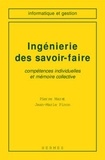  Maret - Ingénierie des savoir-faire - Compétences individuelles et mémoire collective.