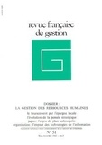  Anonyme - Revue française de gestion N° 51, mars-mai 1985 : .