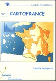 André Coppel et Bernard Ducret - CartoFrance - CD-ROM.