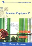 Alain Carrier et Didier Boni - Sciences physiques 4e, Classeur électronique - CD-ROM.