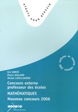Eric Bonté et Pierre Jeuland - Mathématiques - Concours externe de professeur des écoles 2006.
