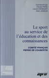 Claude Piard et Laurent Bosquet - Le sport au service de l'éducation et des connaissances - Comité français Pierre de Coubertin.