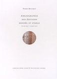 Pierre Boudrot - Bibliographie des éditions Denoël et Steele (10 mai 1930 - 31 mars 1937).