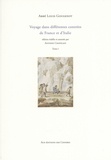 Louis Gougenot - Voyage dans différentes contrées de France et d'Italie - 3 volumes.